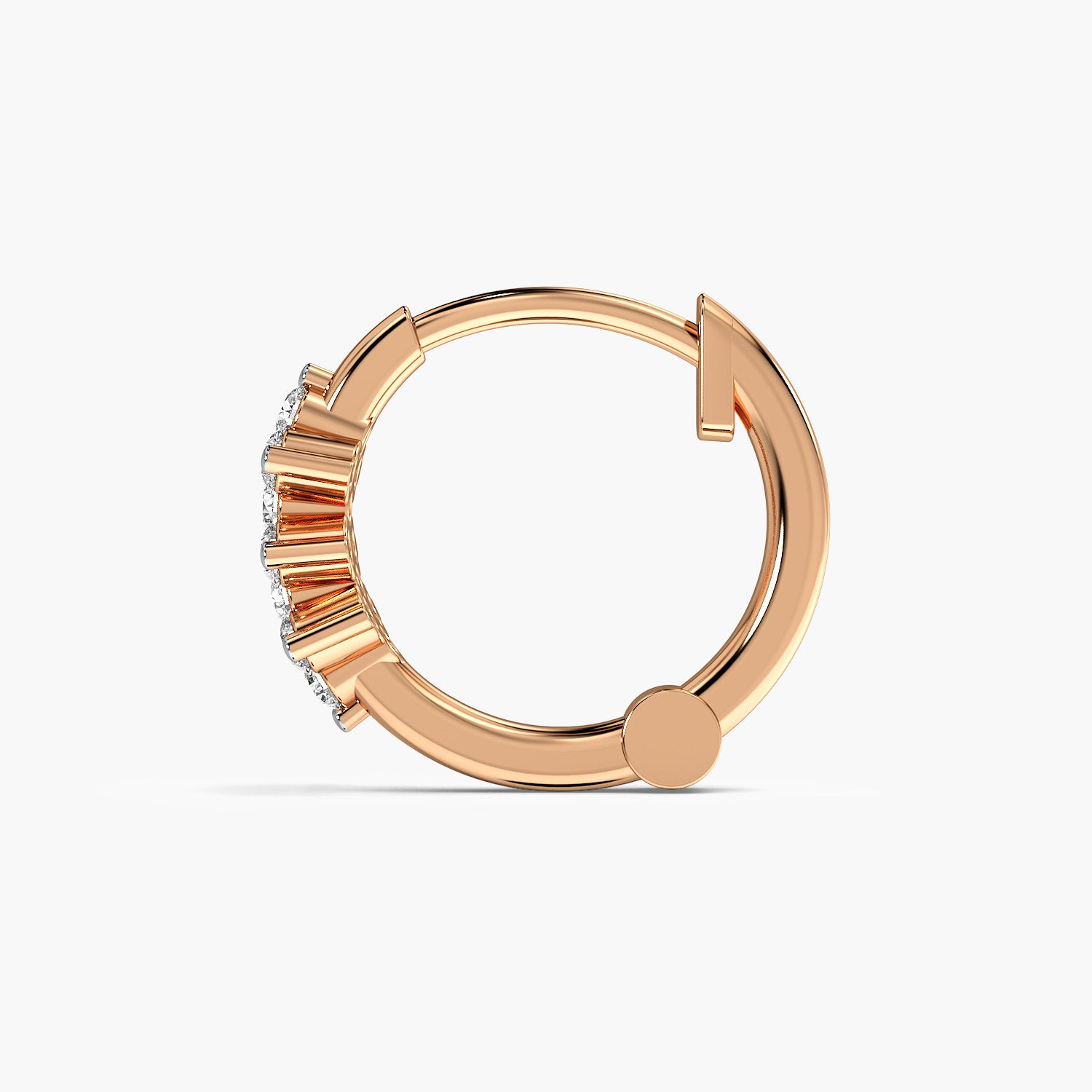 Graceful Bloom Lab-Grown Diamond Nosepin