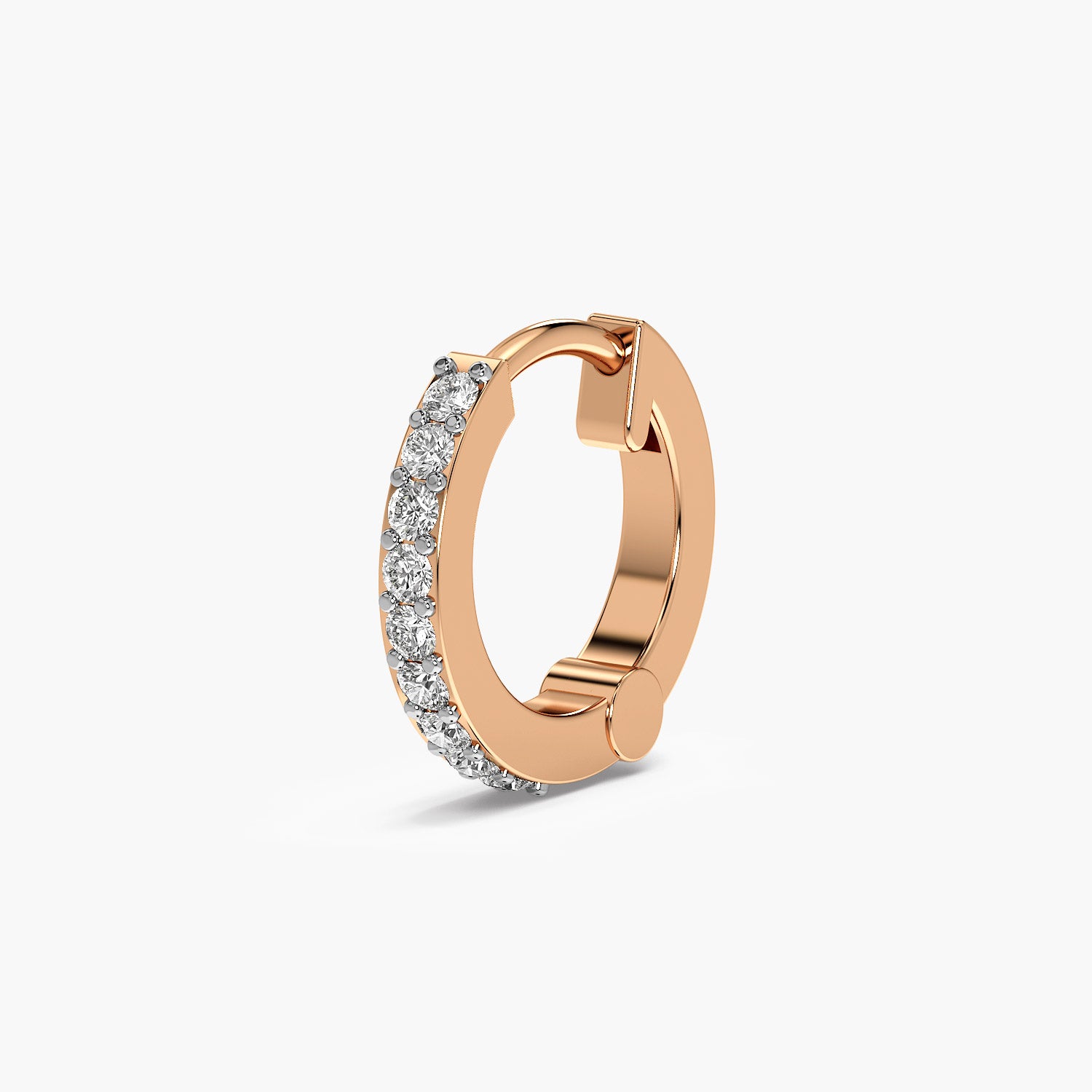 Elegant Line Lab-Grown Diamond Nosepin