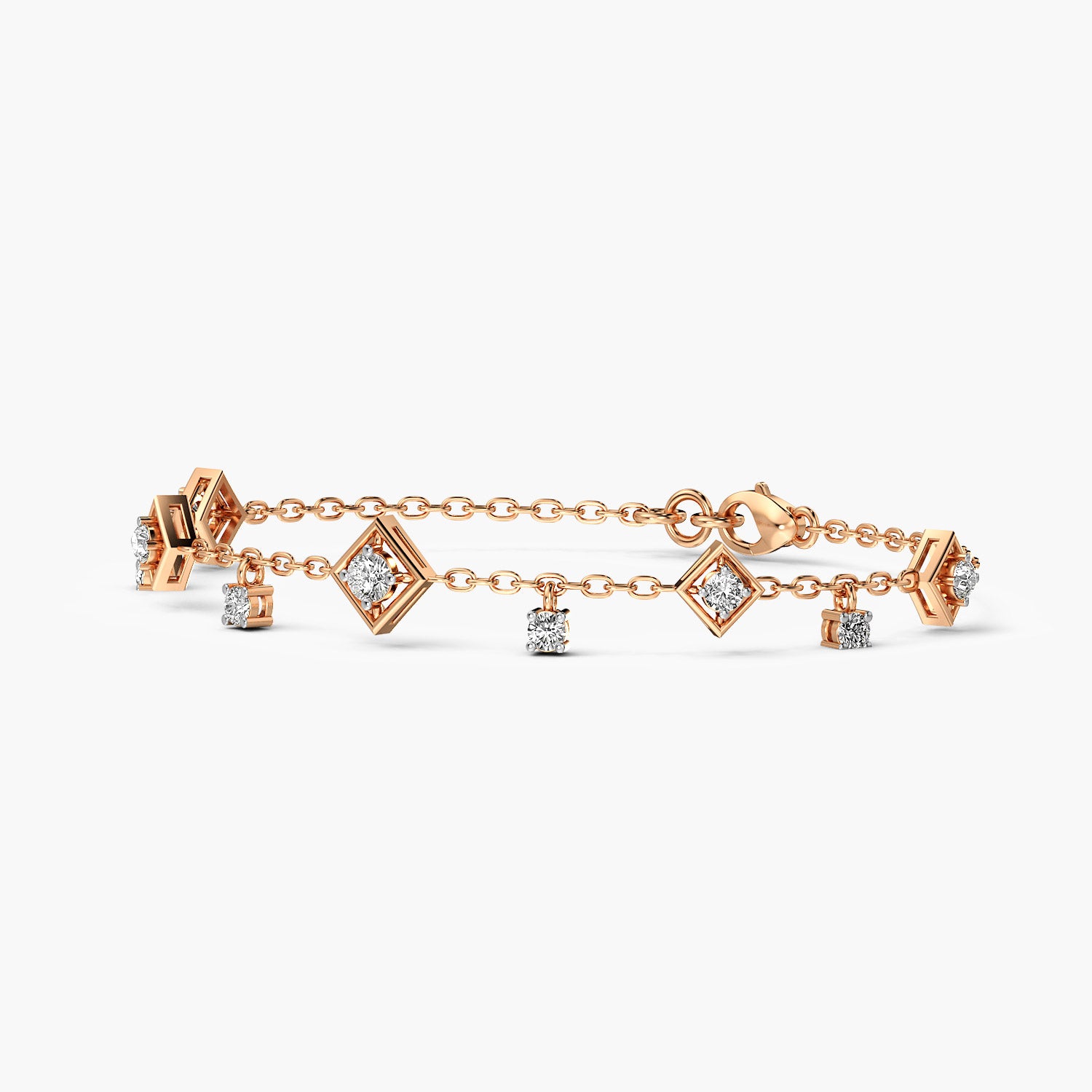 Geometric Charm Bracelet - Moena