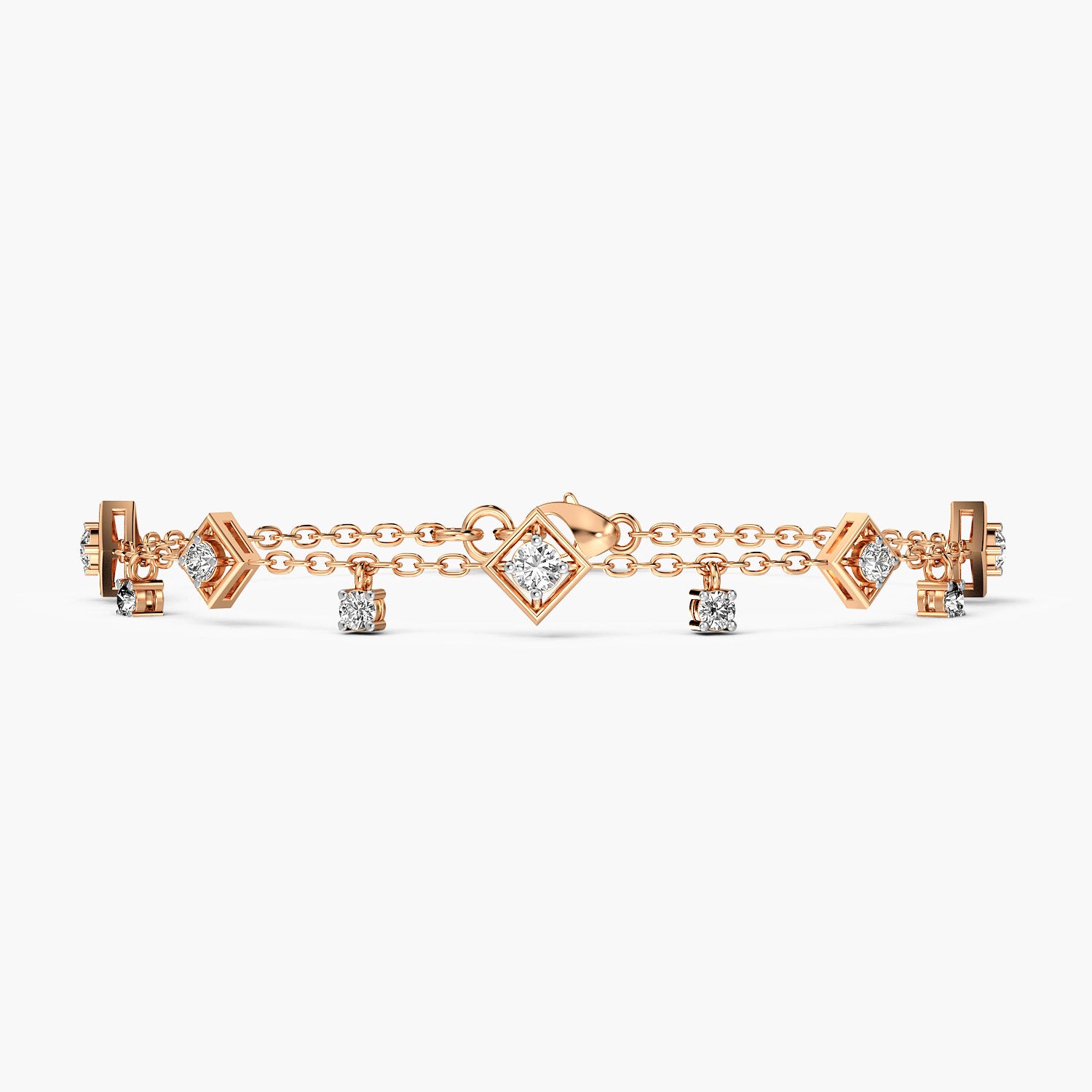 Geometric Charm Bracelet - Moena