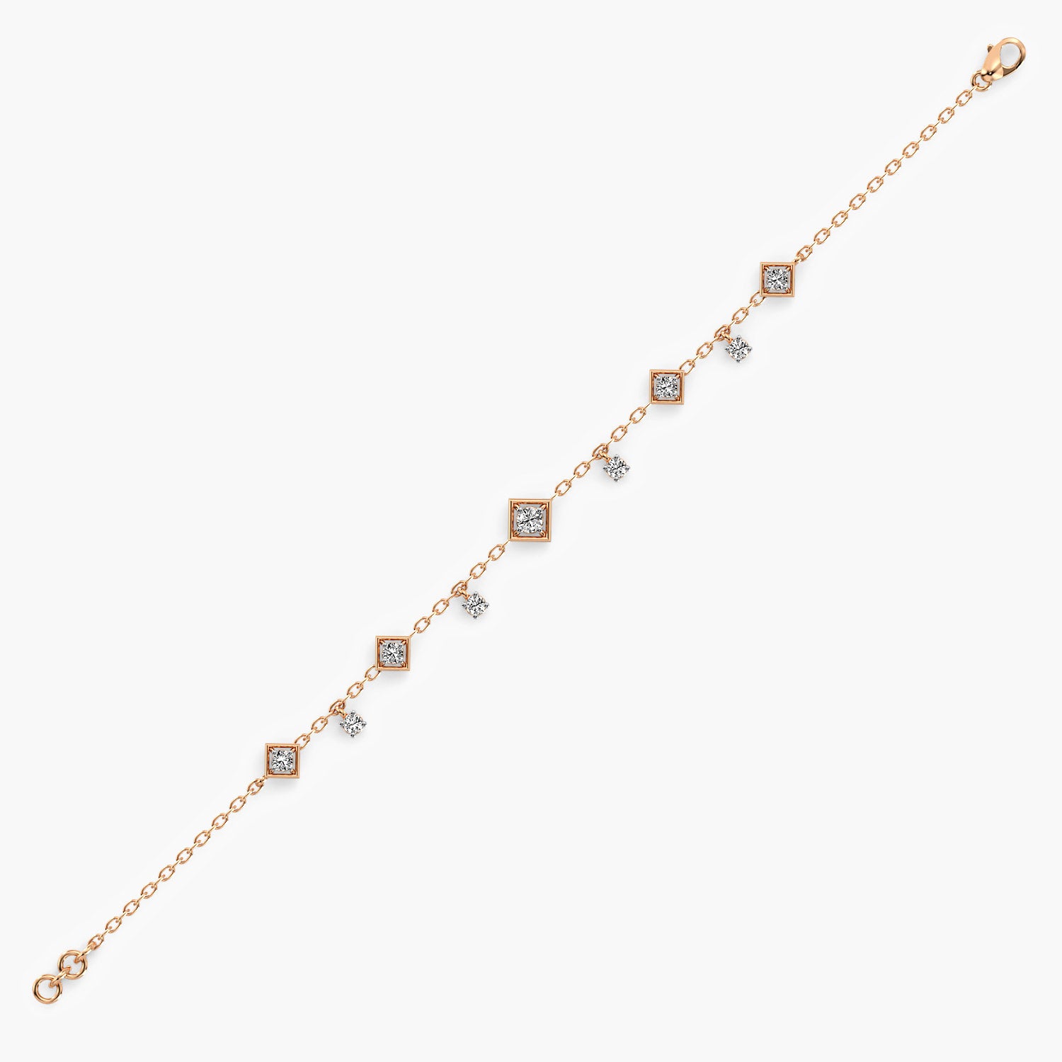 Geometric Charm Bracelet - Moena