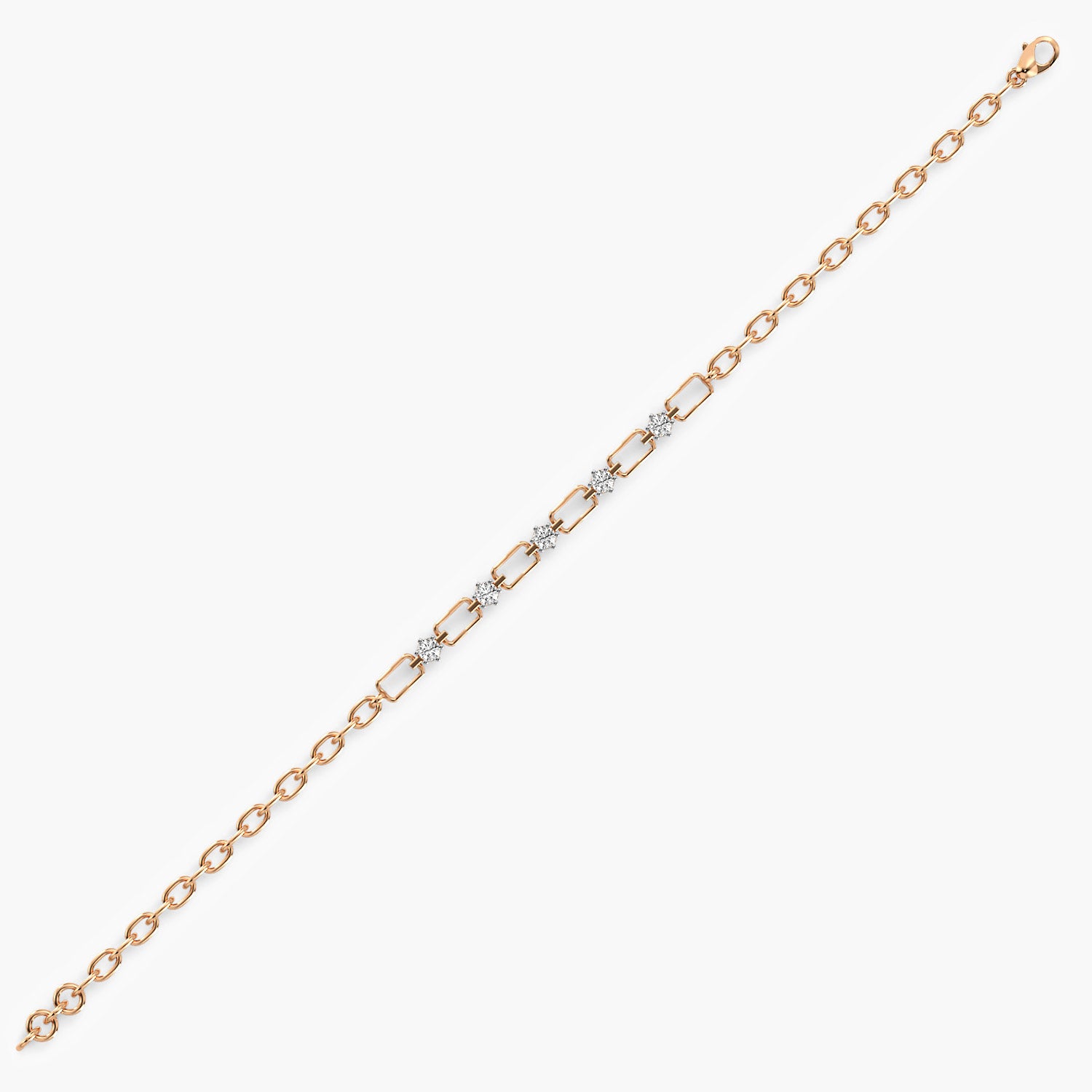 Linked Diamond Bracelet - Moena