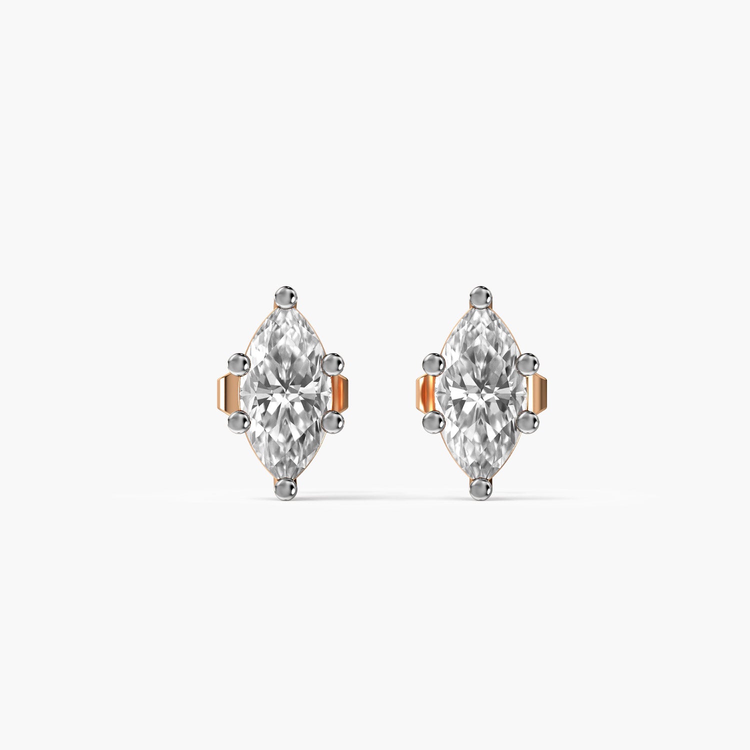 Marquise Glow Studs