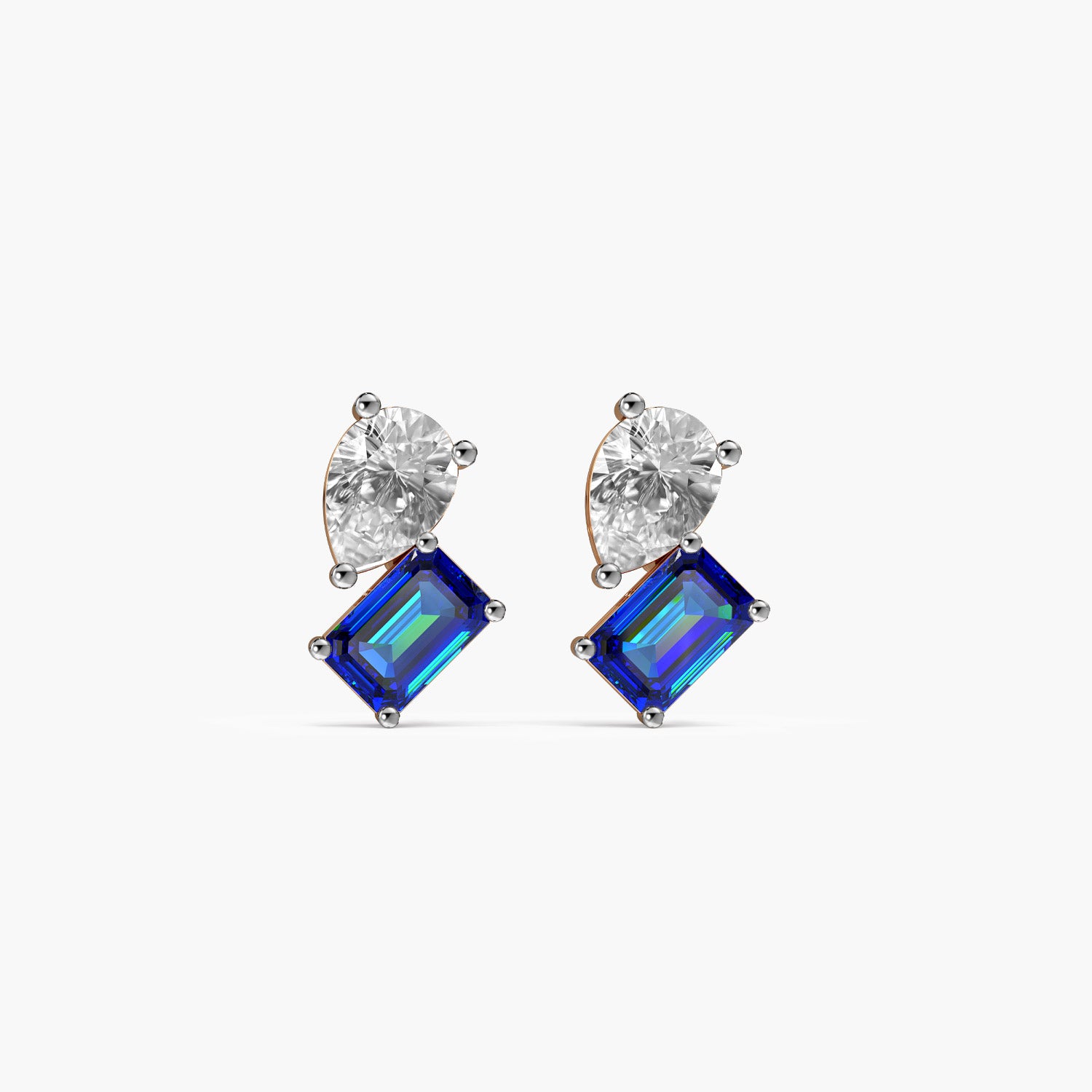 Azure Duo Studs