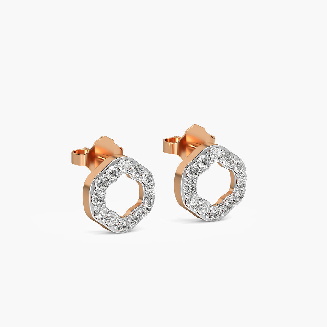 Celene Floral Crown Studs