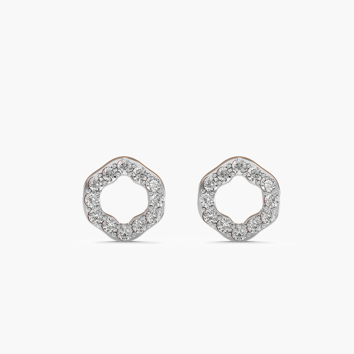 Celene Floral Crown Studs