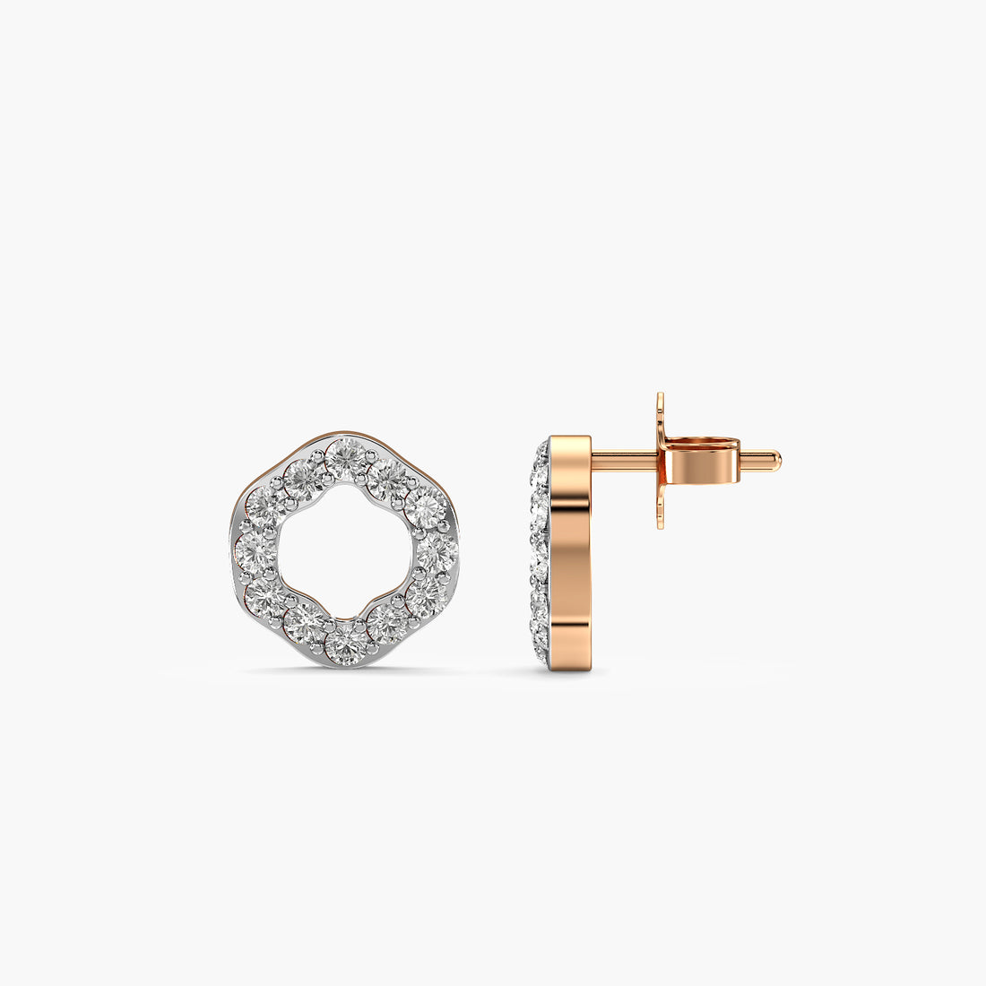 Celene Floral Crown Studs