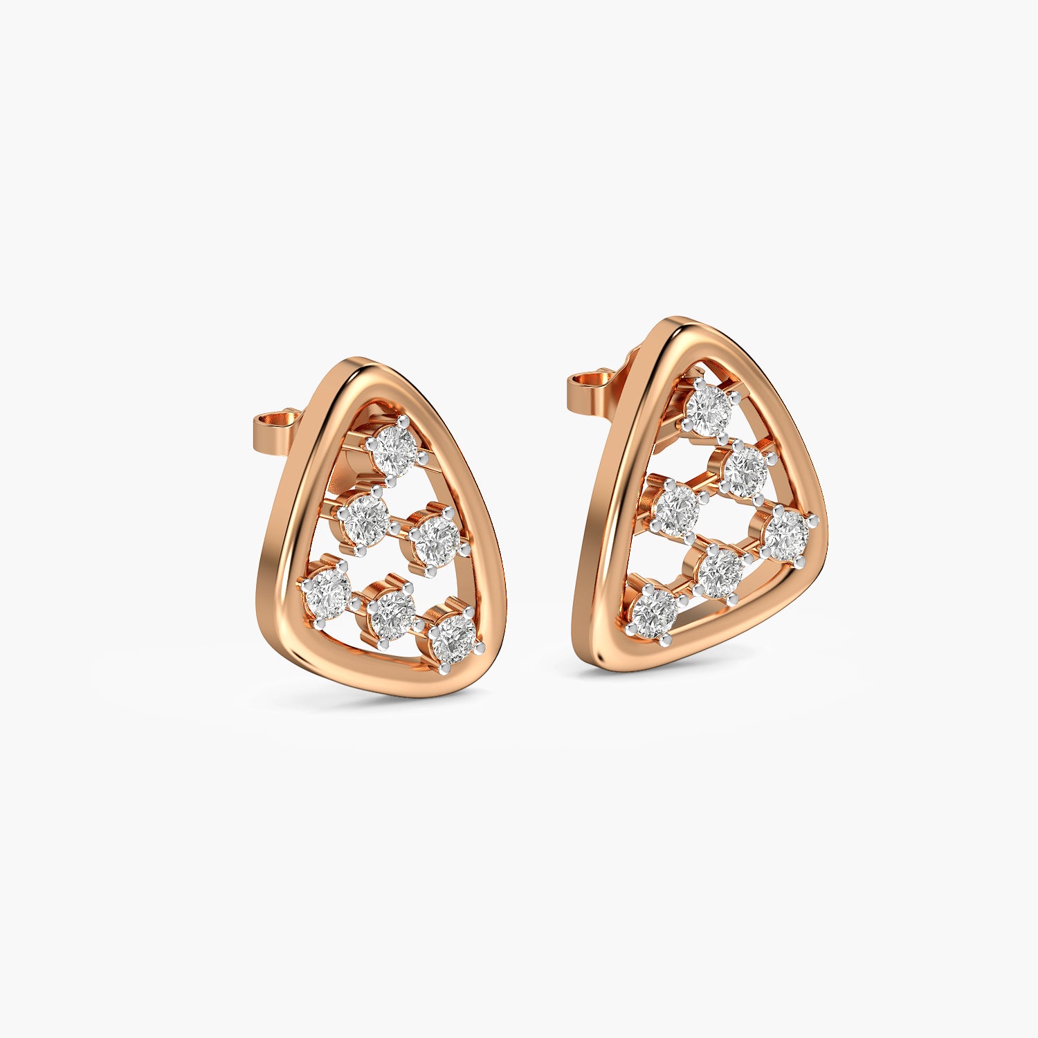 Triangle Cluster Stud