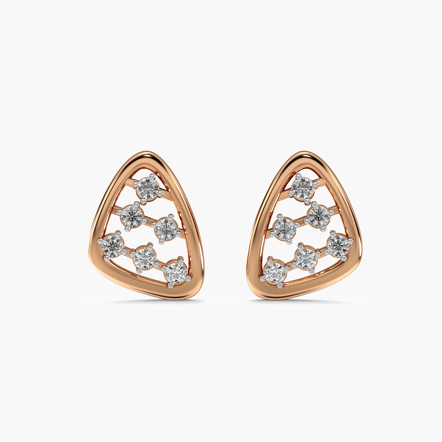 Triangle Cluster Stud
