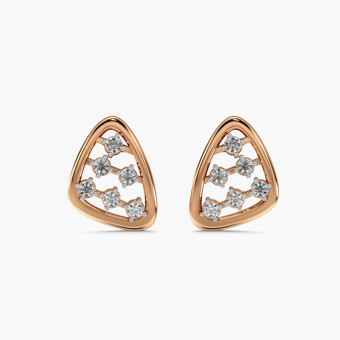 Triangle Cluster Stud