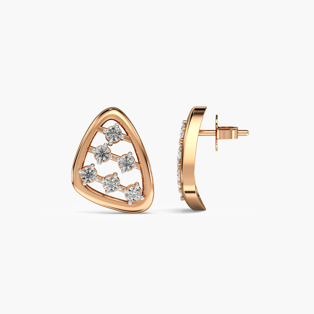 Triangle Cluster Stud