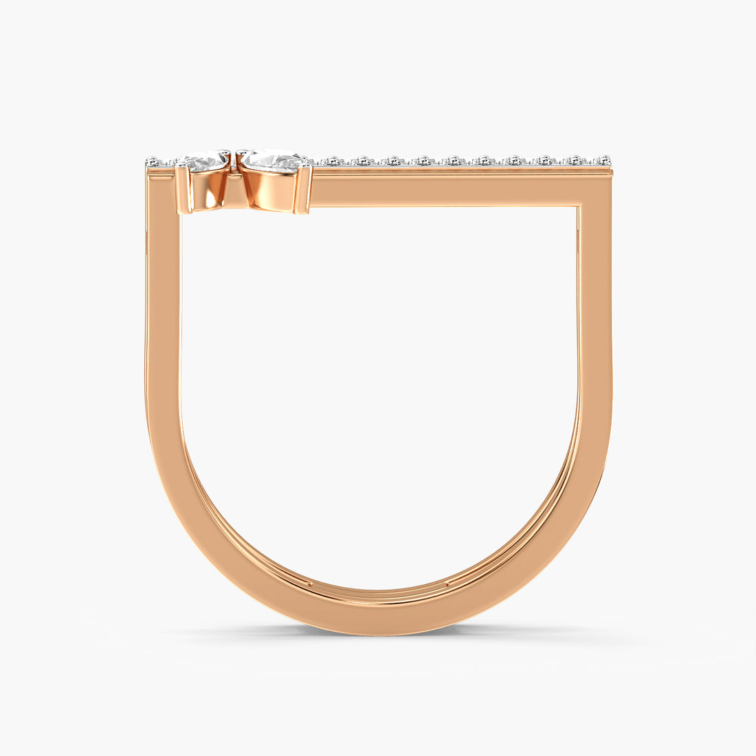 Marquise Accent Band Ring