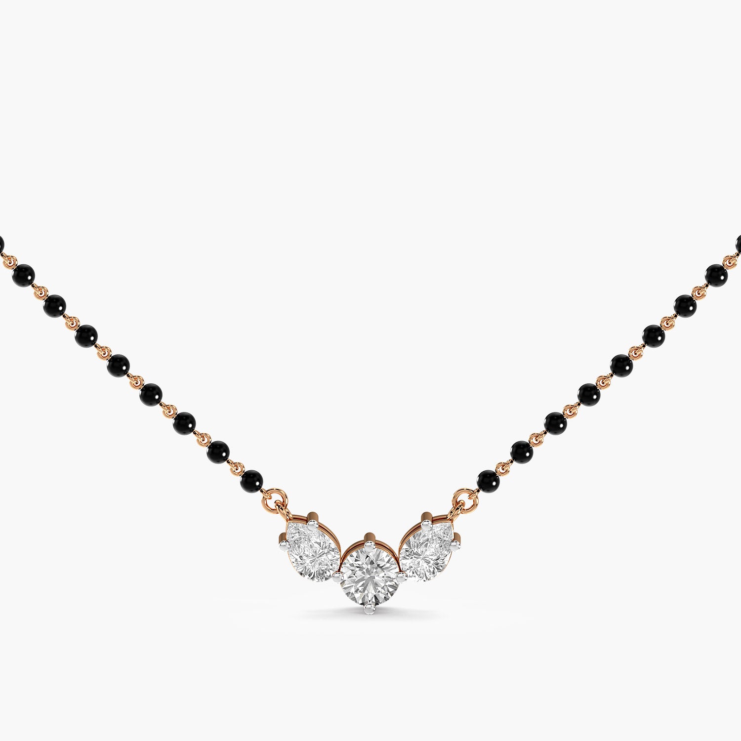 Trio Diamond Mangalsutra
