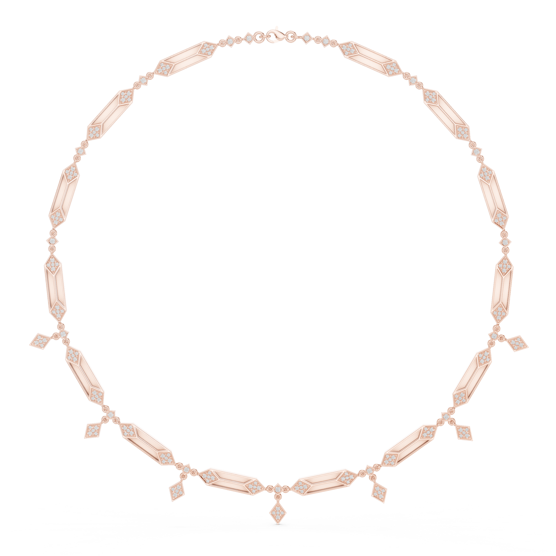Lattice Drop Necklace