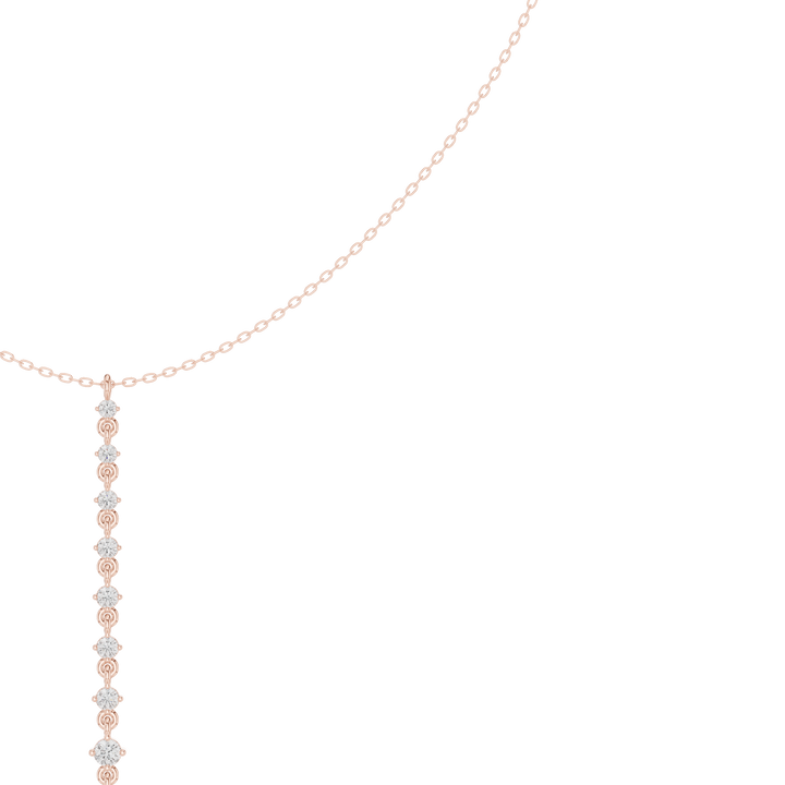Graduated Drop Pendant Necklace