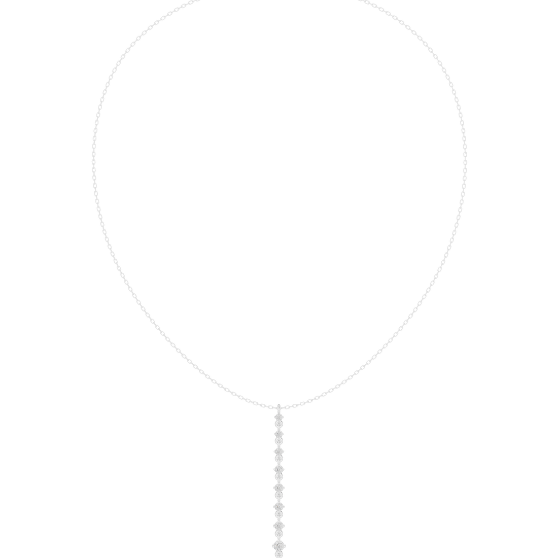 Graduated Drop Pendant Necklace