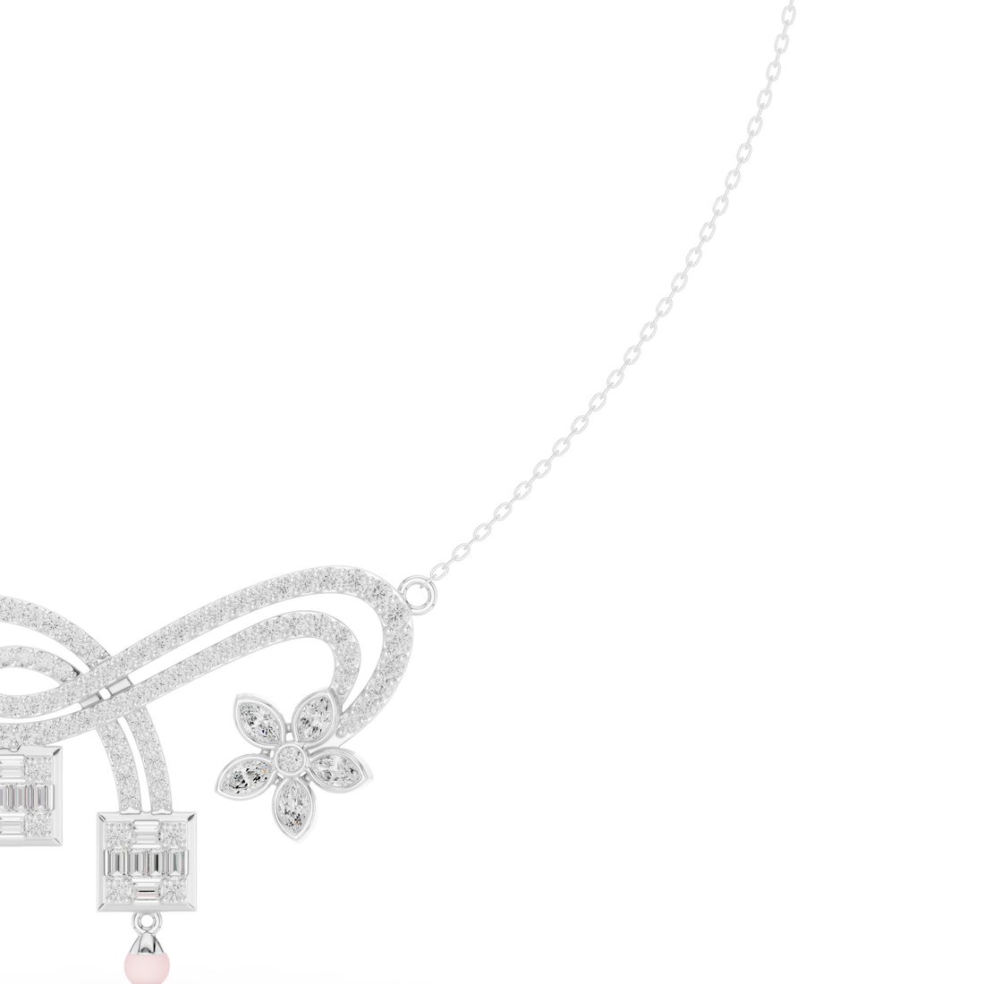 Floret Loop Statement Pendant