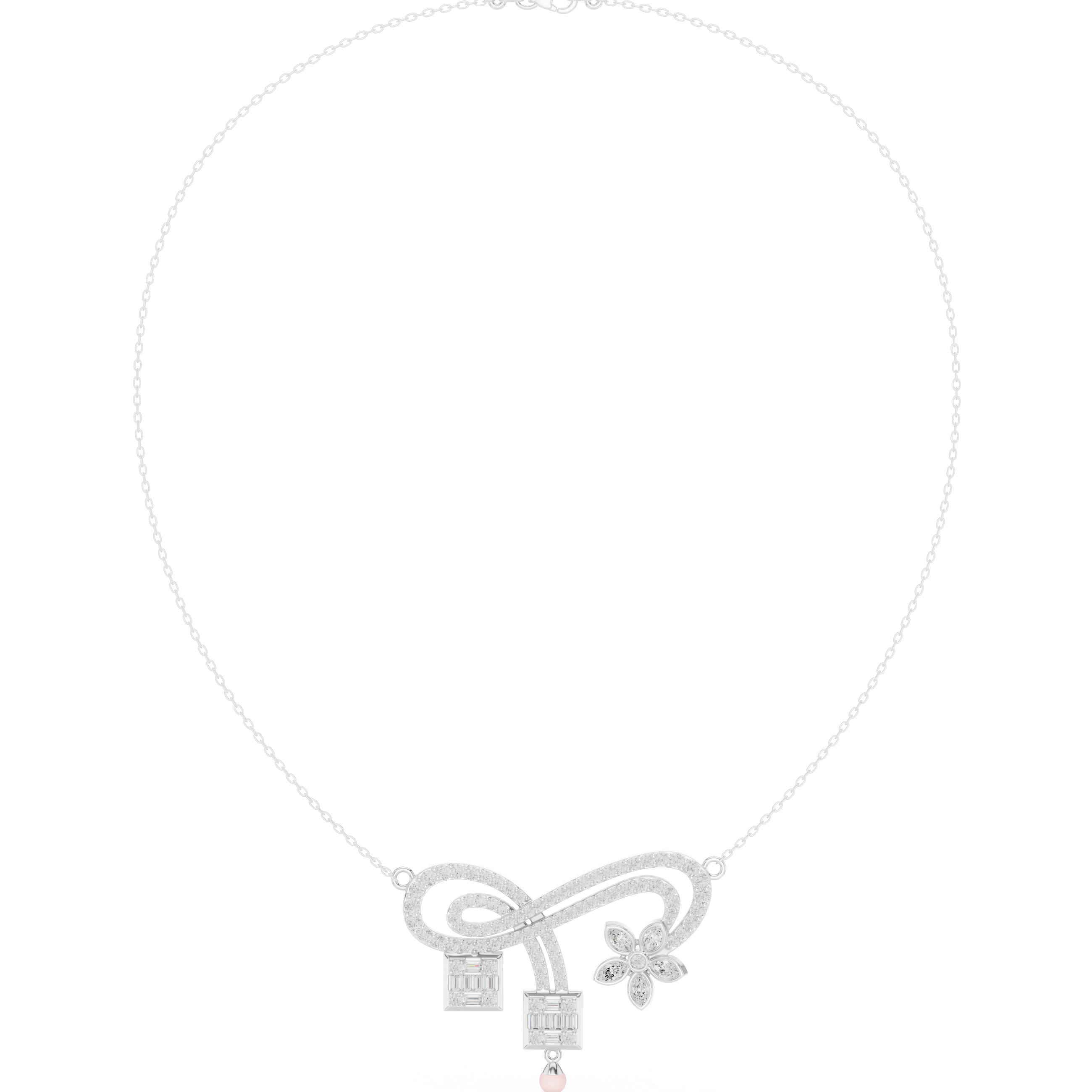 Floret Loop Statement Pendant