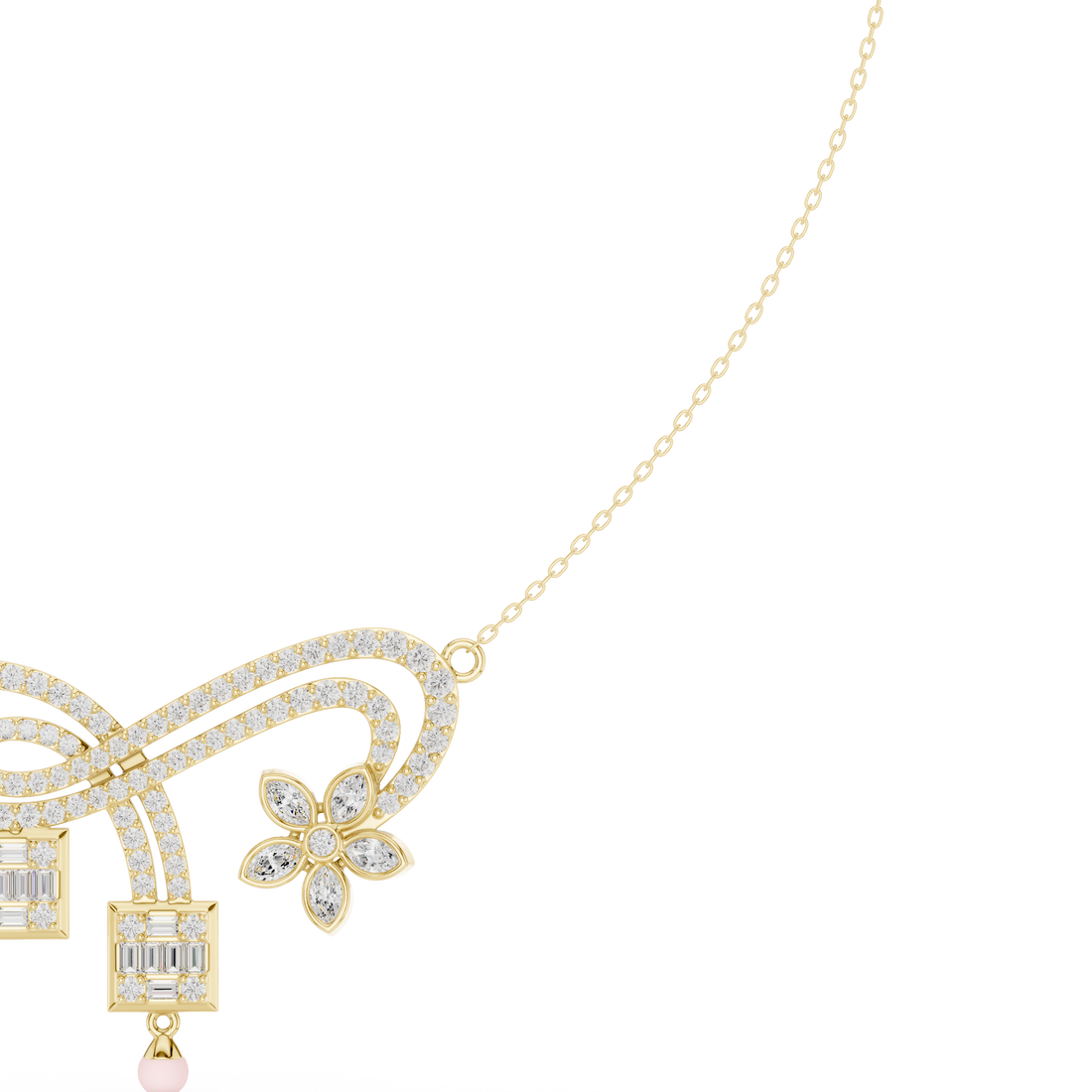 Floret Loop Statement Pendant