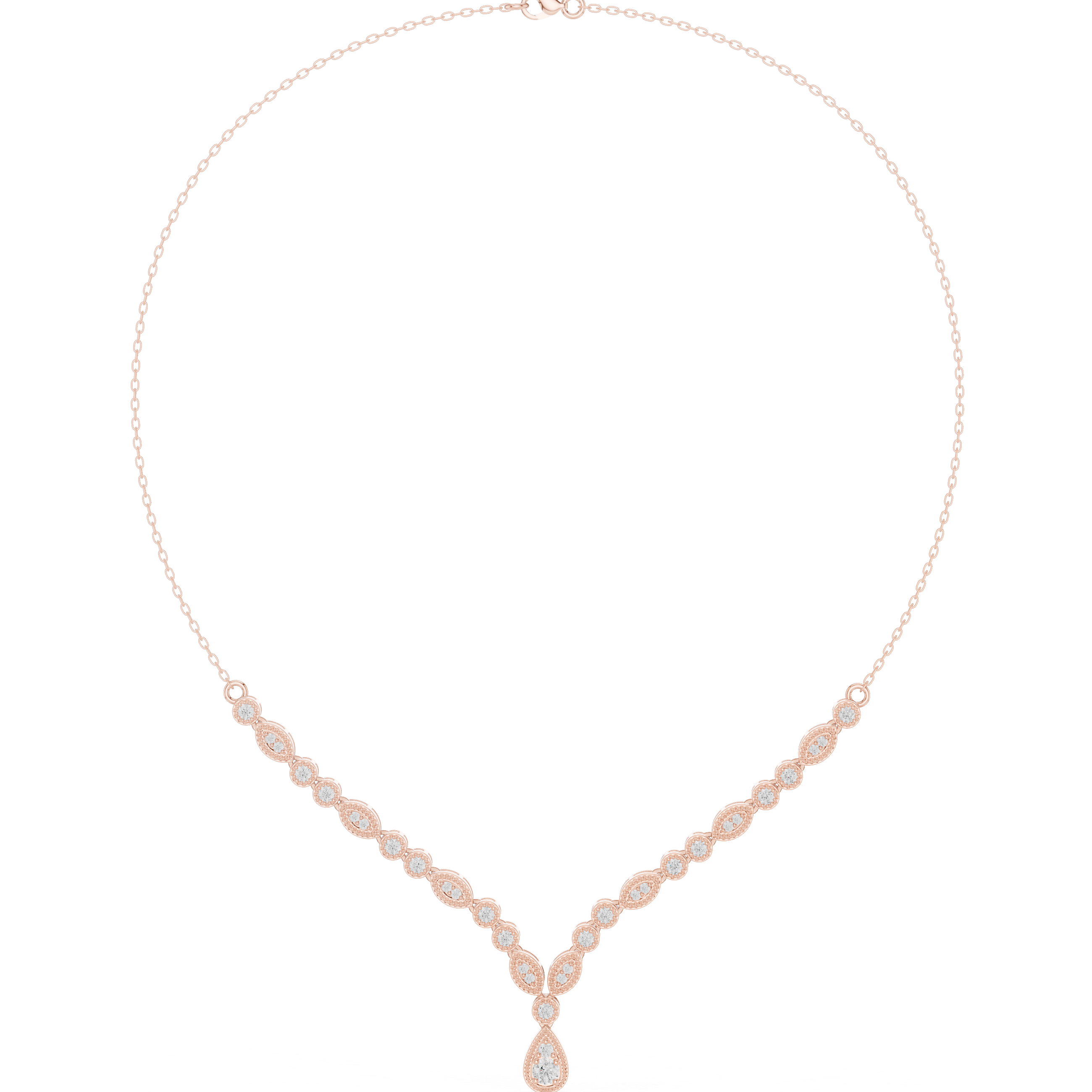 Sapphire Cascade Y-Necklace