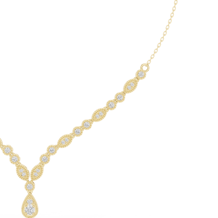 Sapphire Cascade Y-Necklace