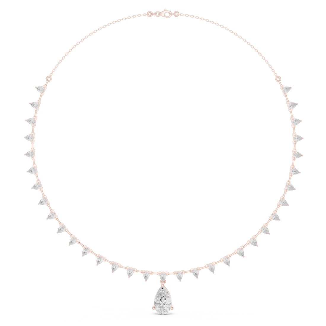 Imperial Pear Drop Necklace