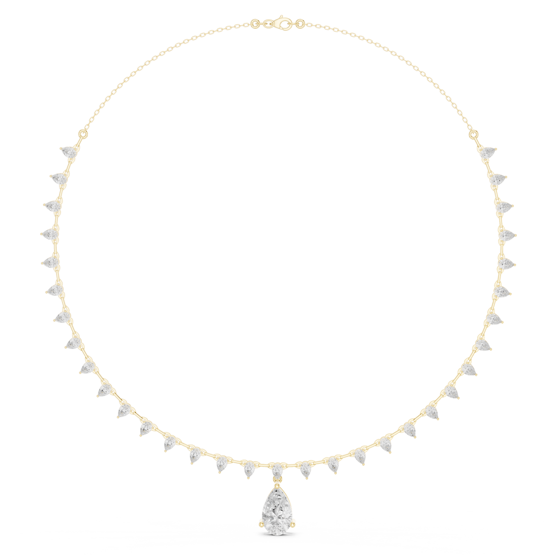Imperial Pear Drop Necklace