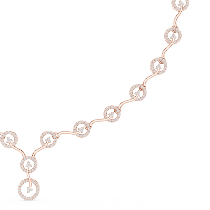 Scroll Curl Statement Necklace