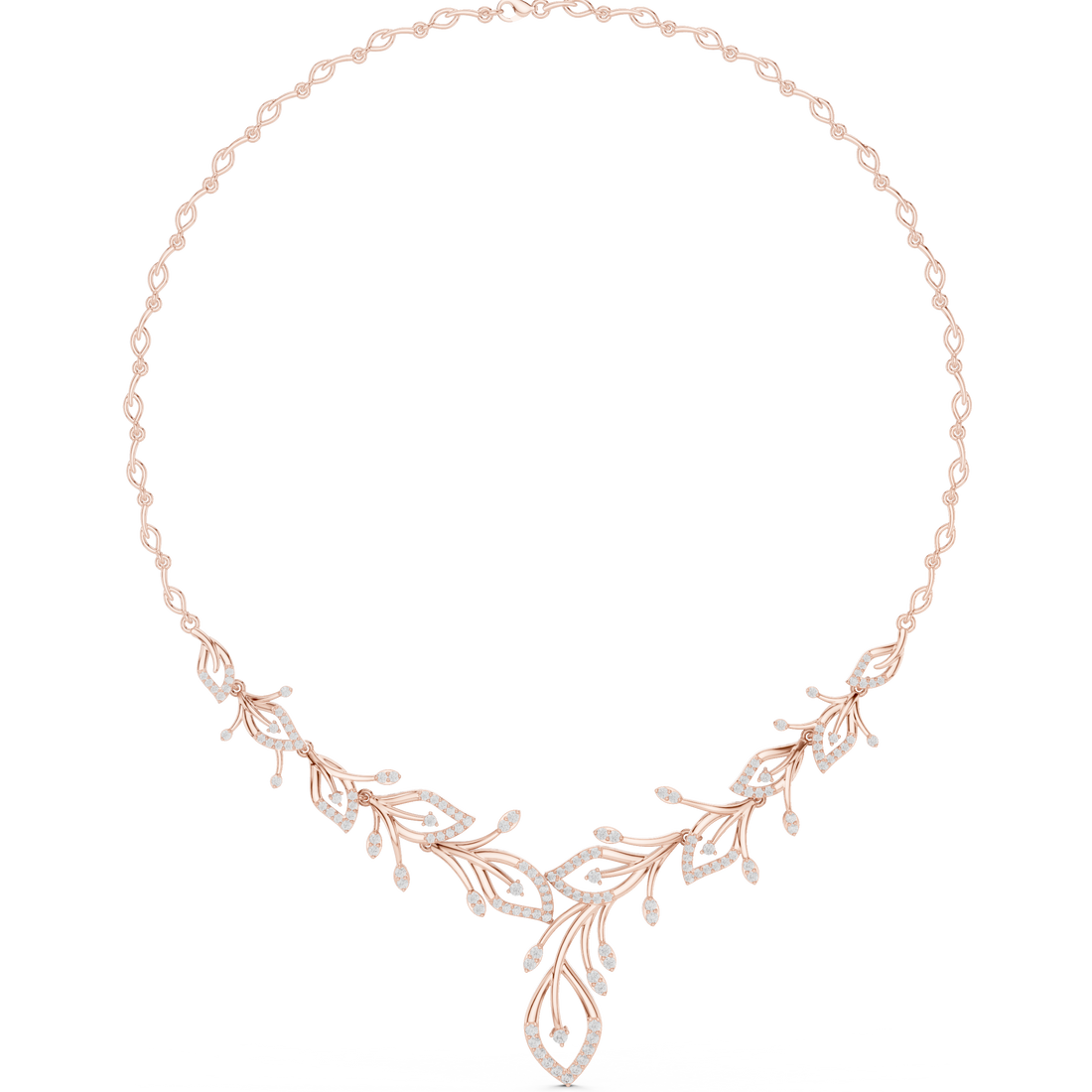 Verdant Vine Statement Necklace