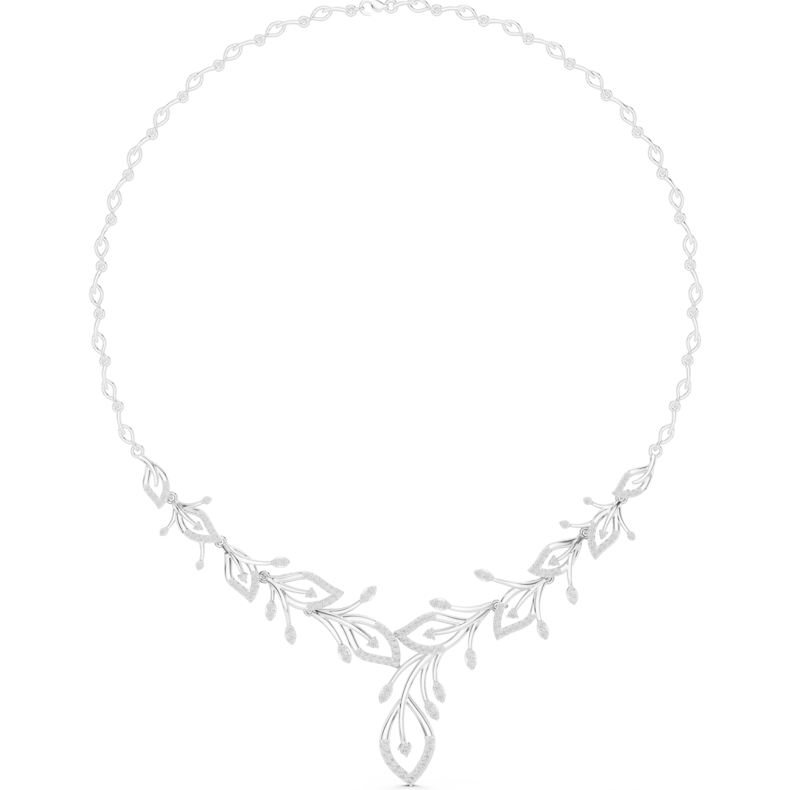 Verdant Vine Statement Necklace