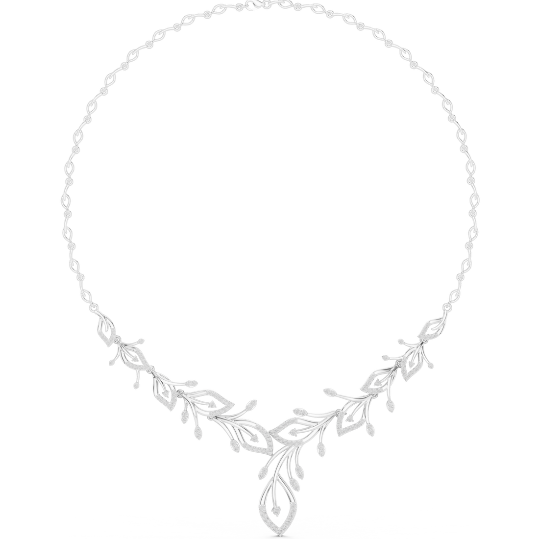 Verdant Vine Statement Necklace