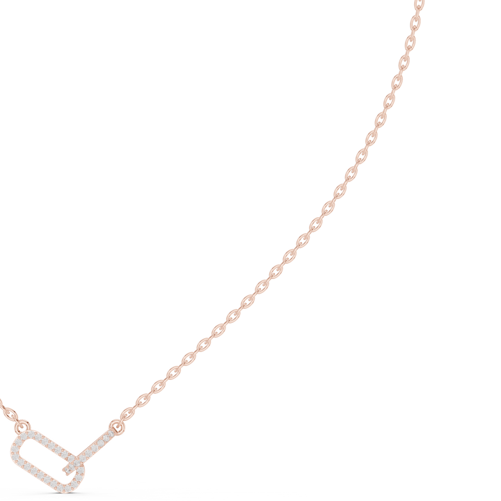 Interlocked Heart Pendant Necklace