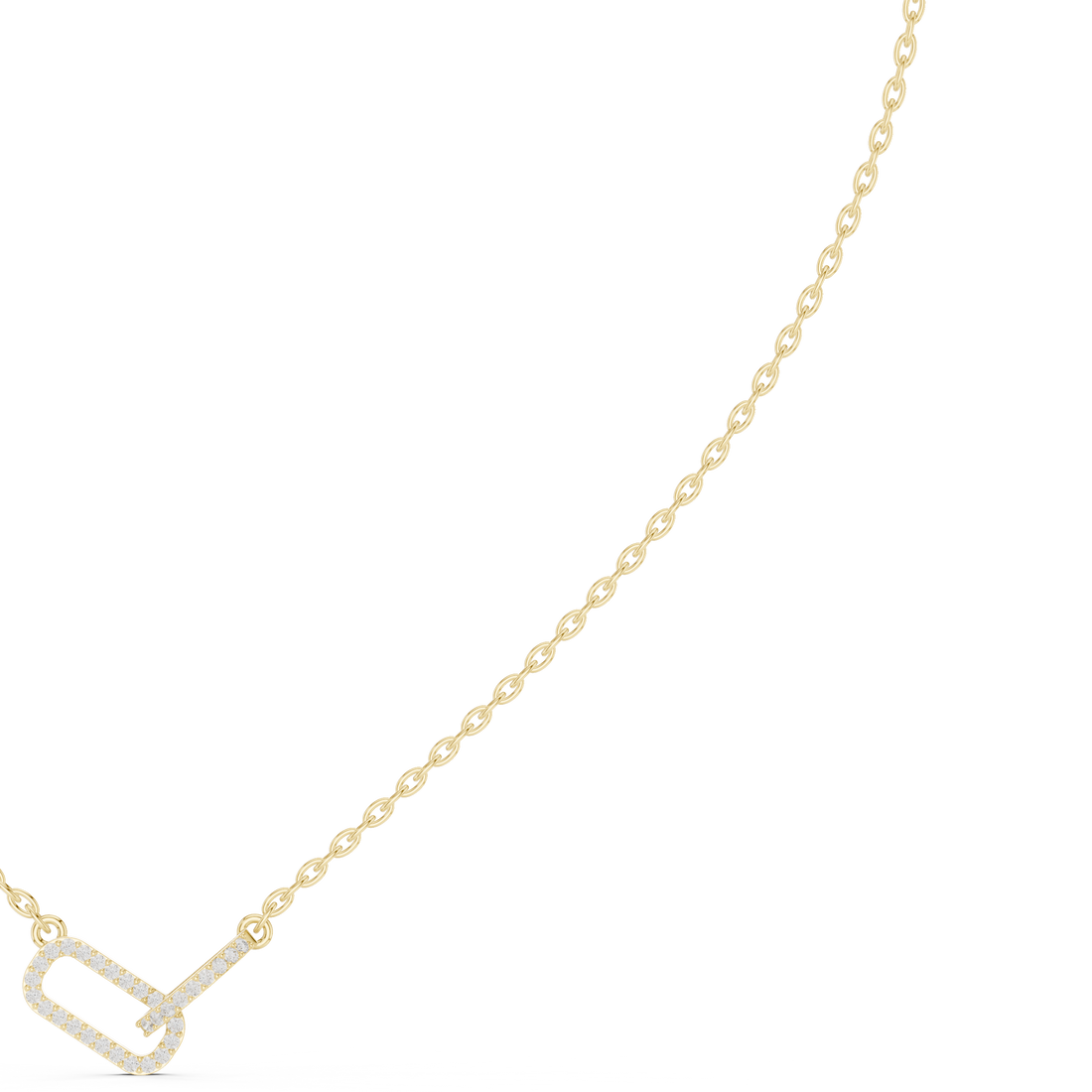 Interlocked Heart Pendant Necklace