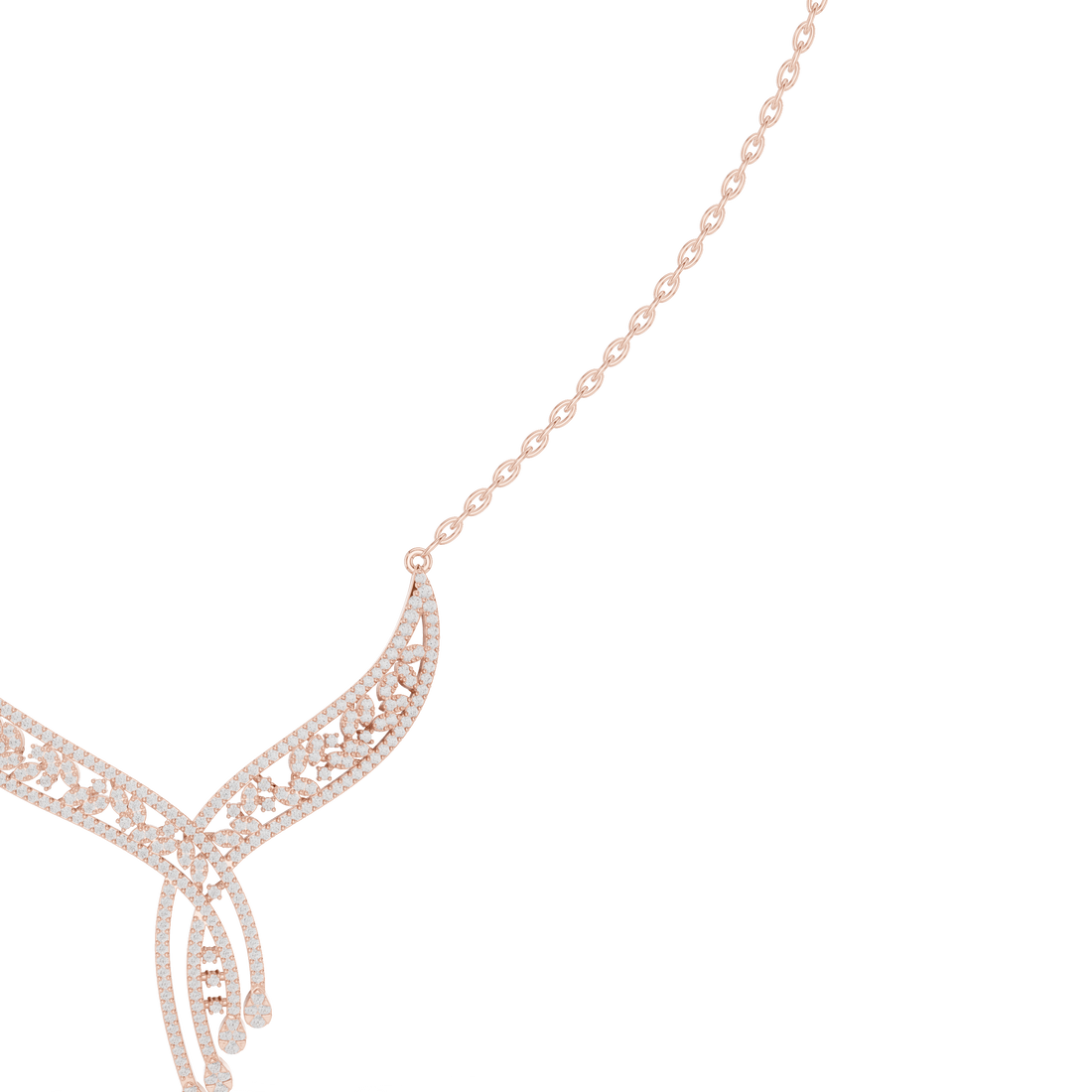 Phoenix Wing Statement Necklace