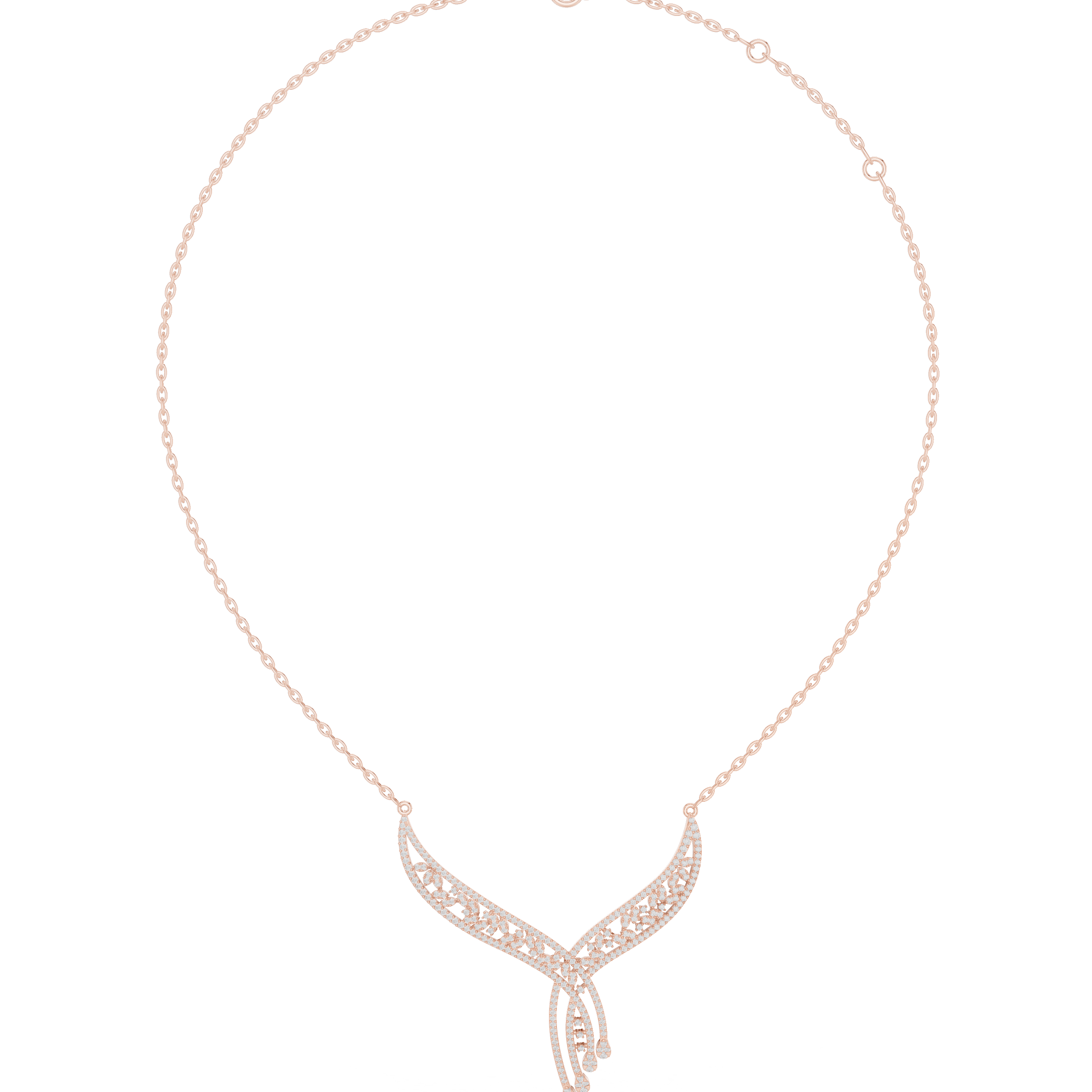 Phoenix Wing Statement Necklace