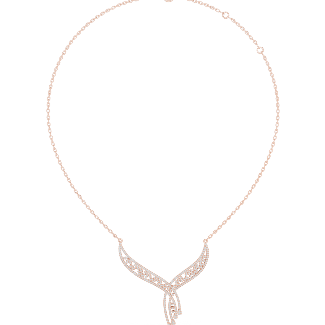 Phoenix Wing Statement Necklace