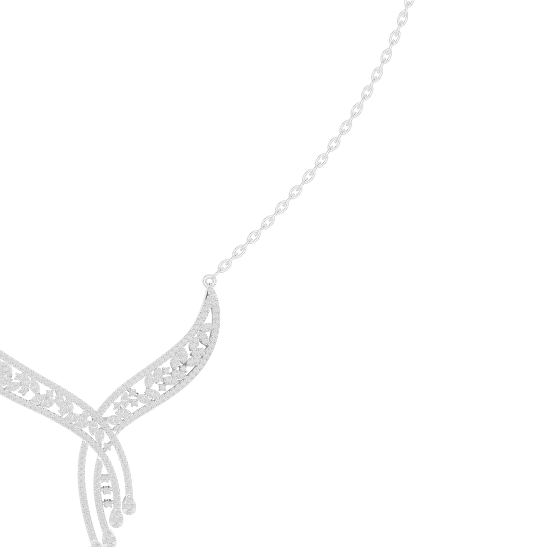 Phoenix Wing Statement Necklace