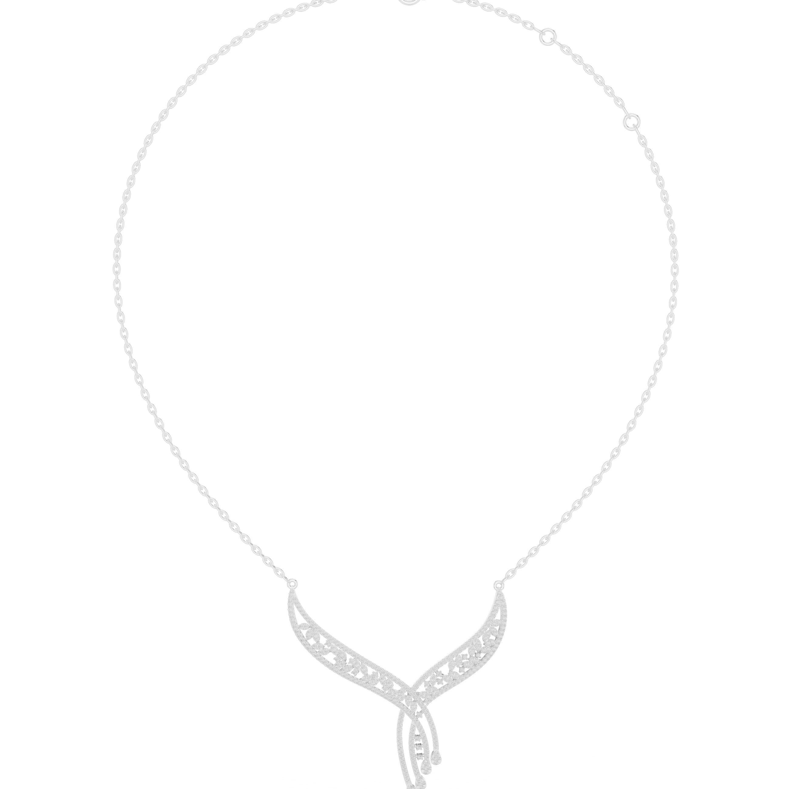 Phoenix Wing Statement Necklace