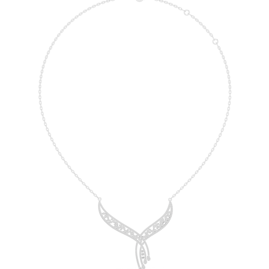 Phoenix Wing Statement Necklace
