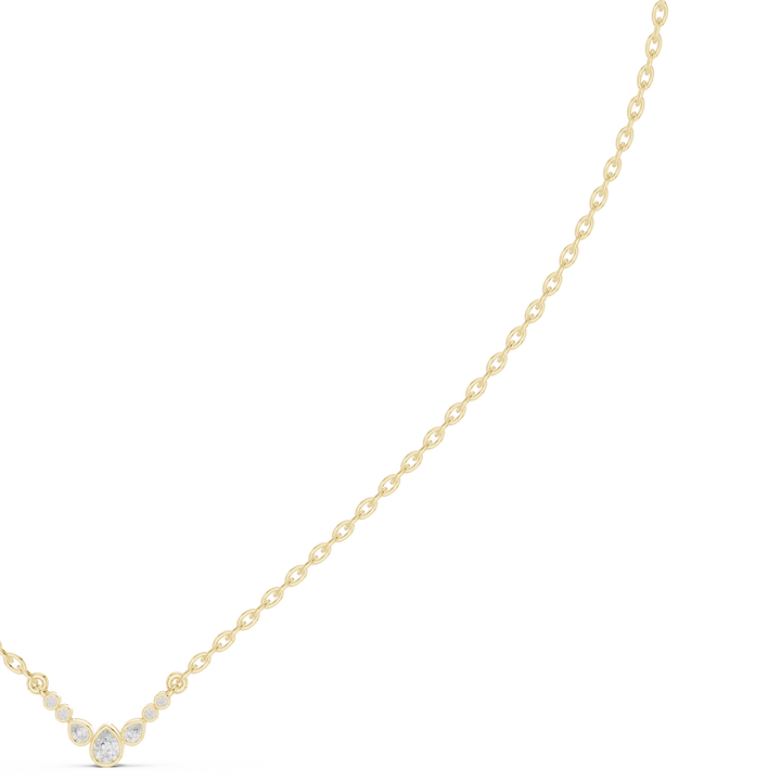 Graduated Bezel Curve Pendant