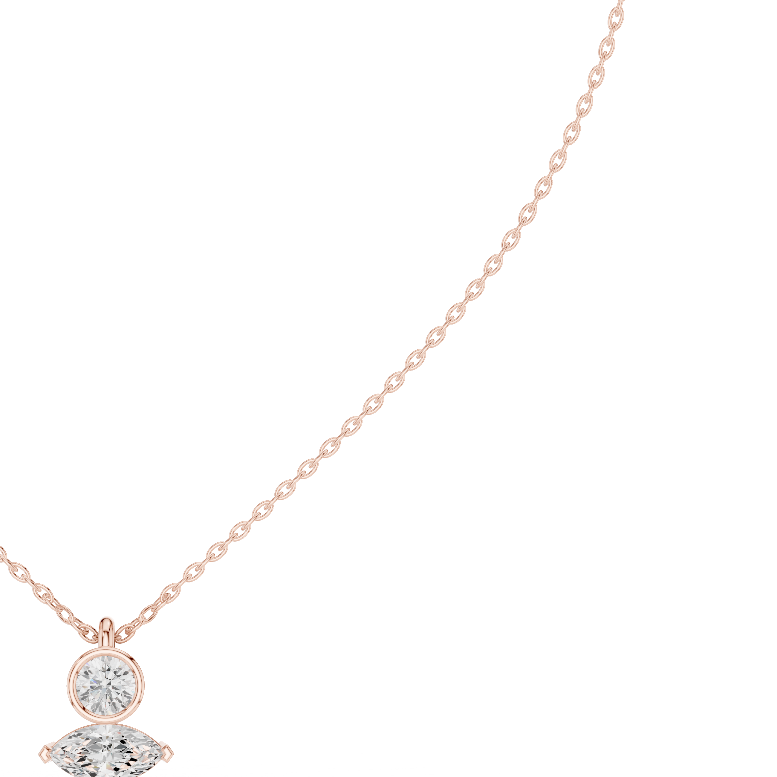 Petite Duo Charm Pendant