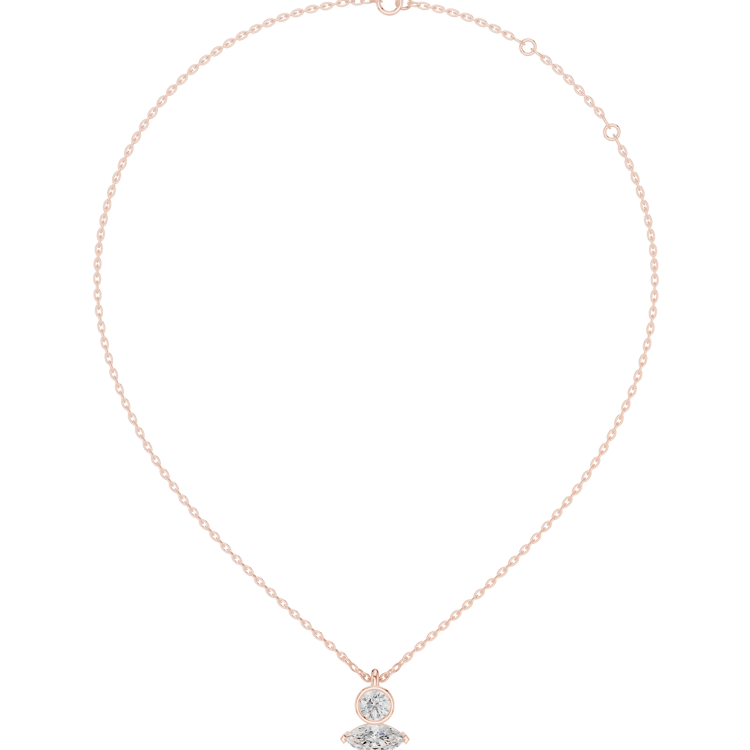 Petite Duo Charm Pendant