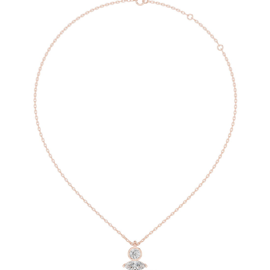 Petite Duo Charm Pendant