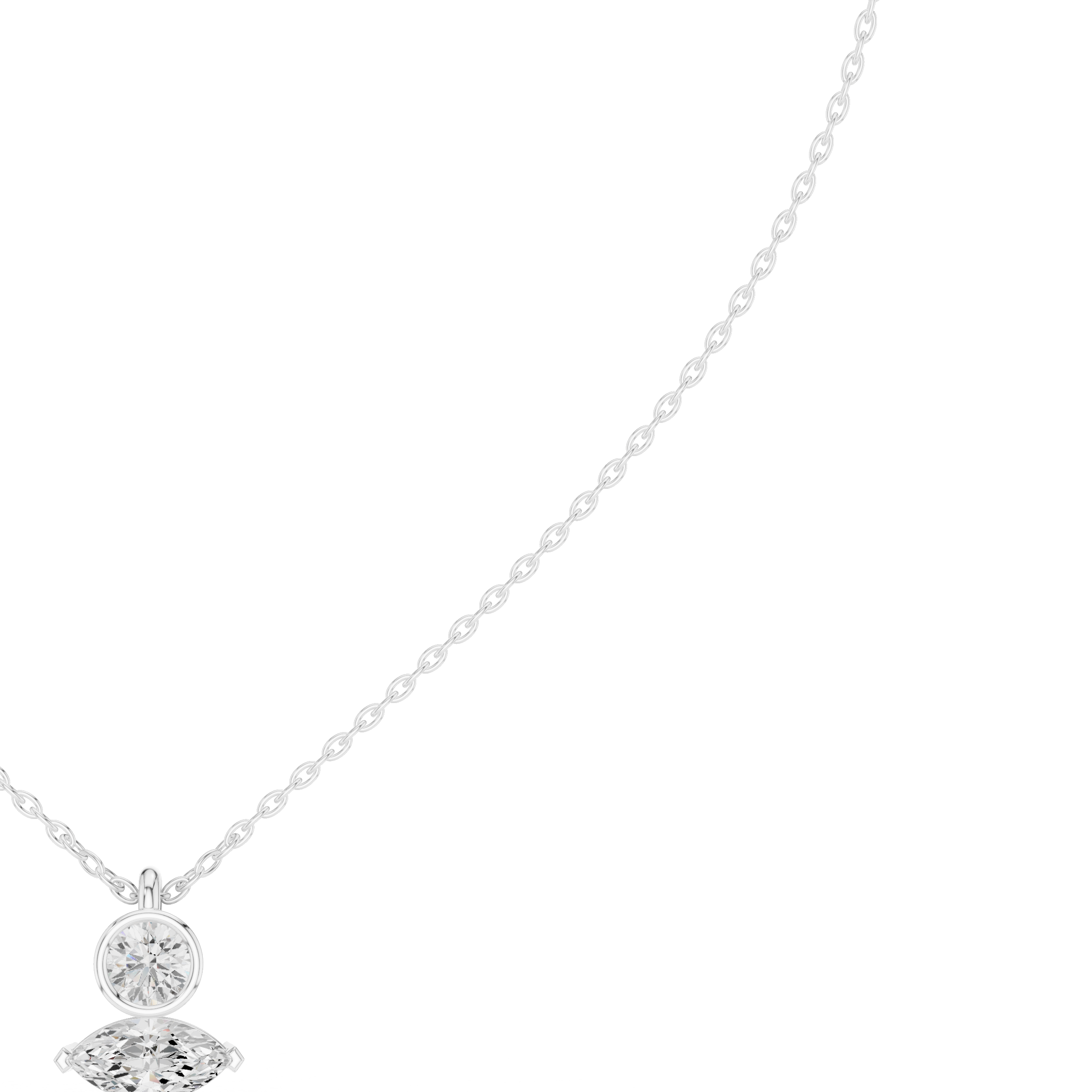 Petite Duo Charm Pendant