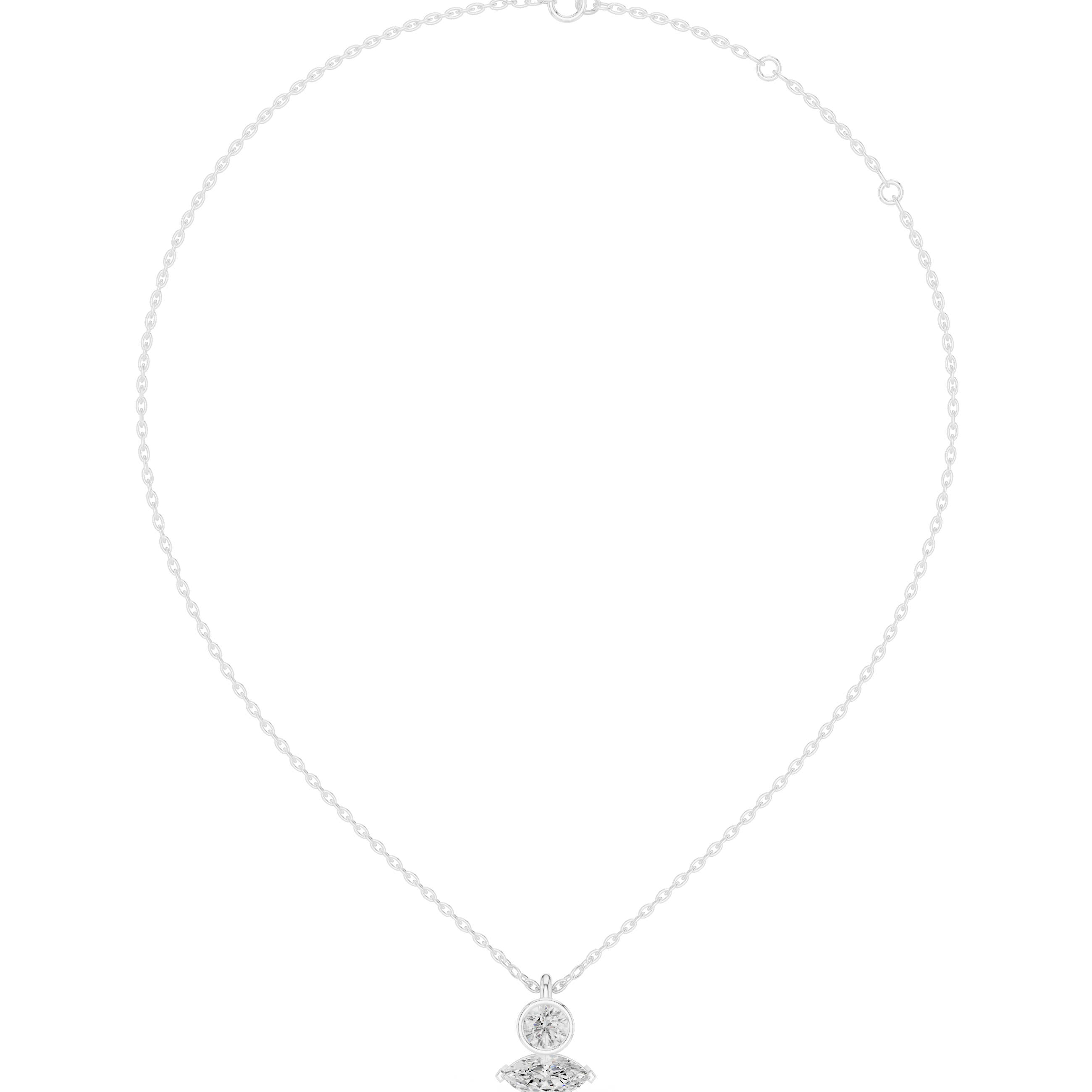 Petite Duo Charm Pendant