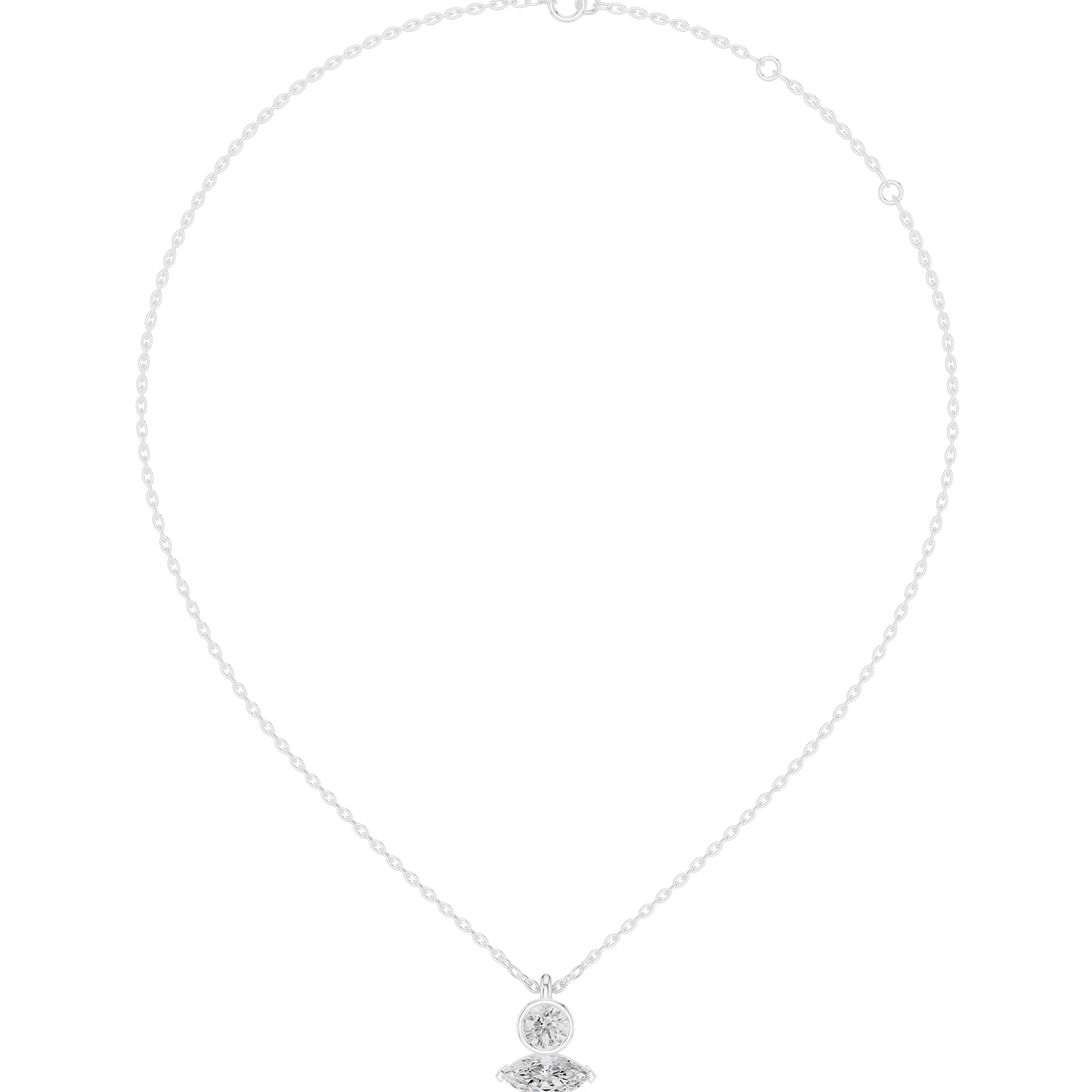Petite Duo Charm Pendant