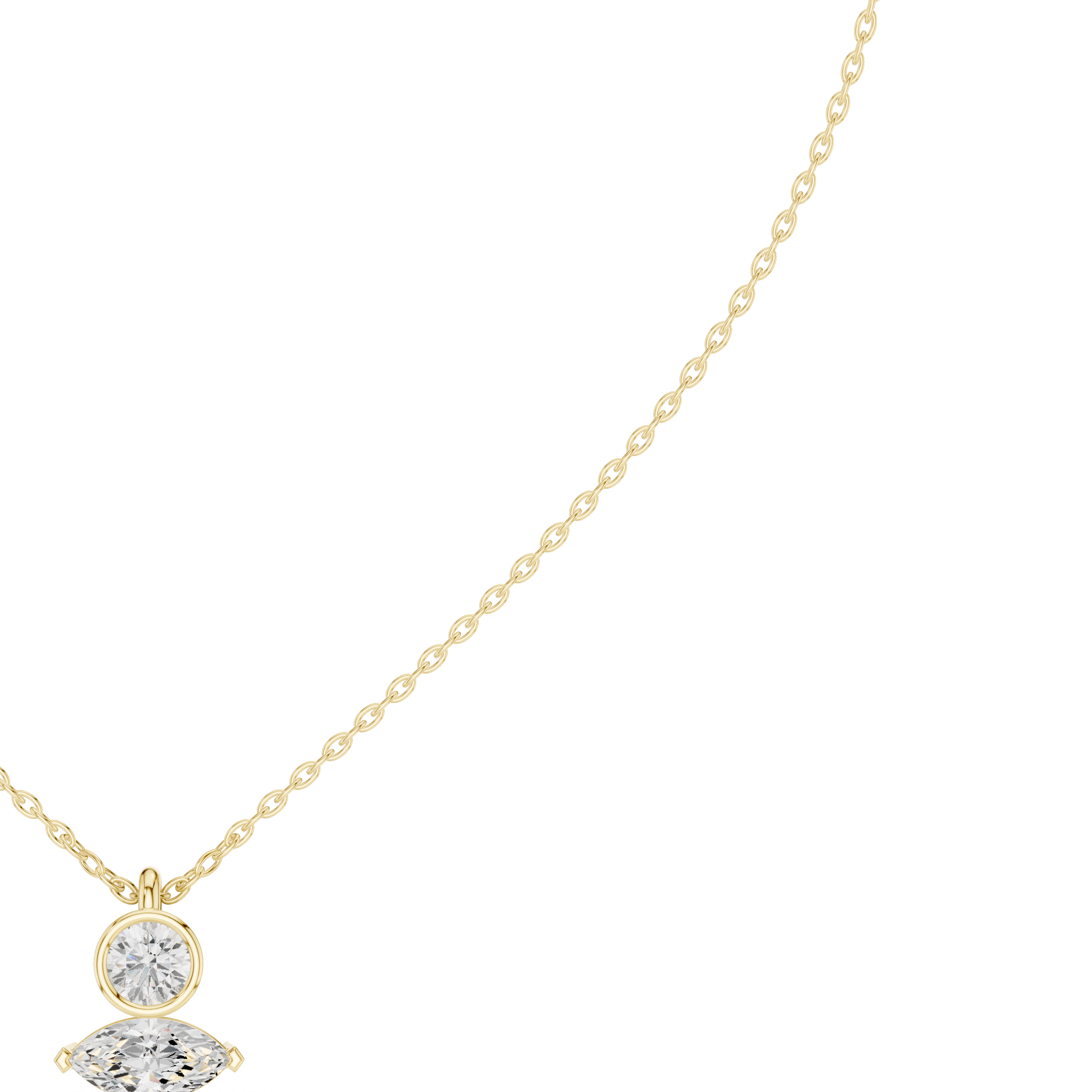 Petite Duo Charm Pendant