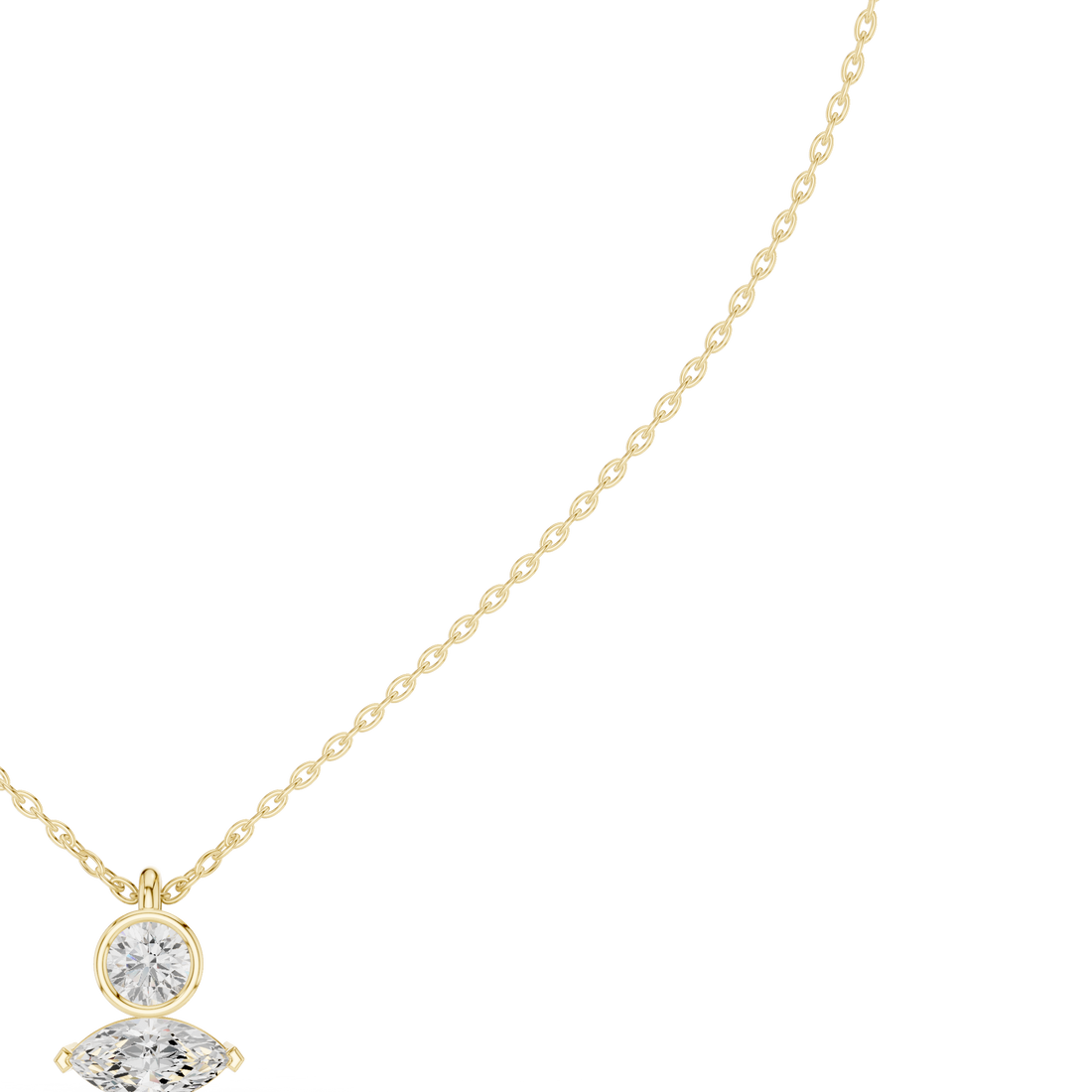 Petite Duo Charm Pendant