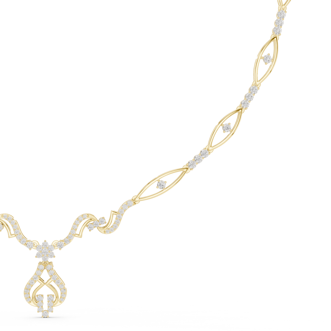 Marquise Mirage Necklace