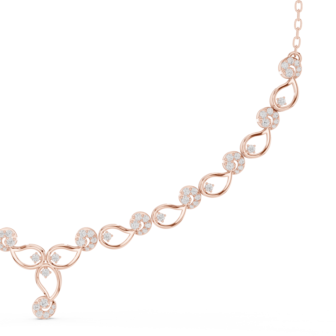Trefoil Radiance Necklace